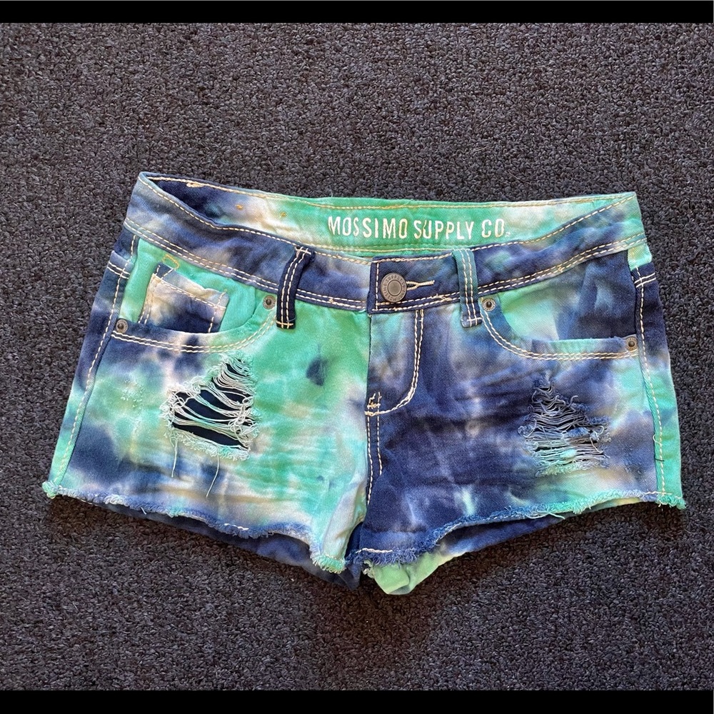 Mossimo size 1 tie dye shorts
